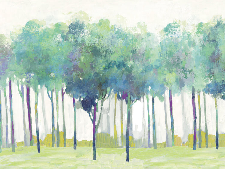 Visiones verde azulado Lienzo