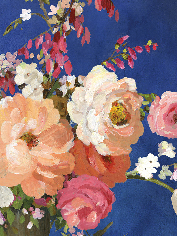 Midnight Garden Flowers I