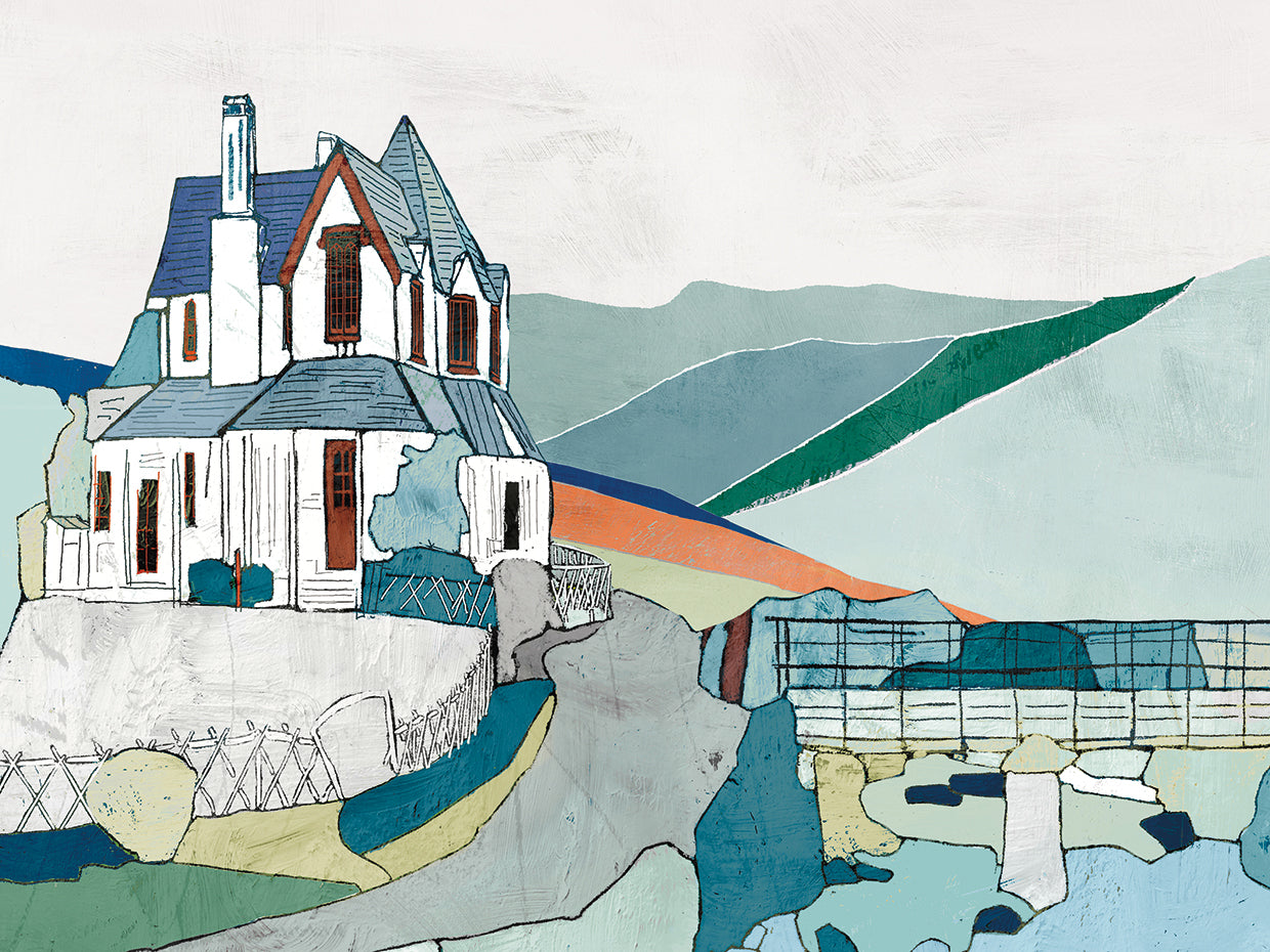 Poema de Green Hills Lienzo