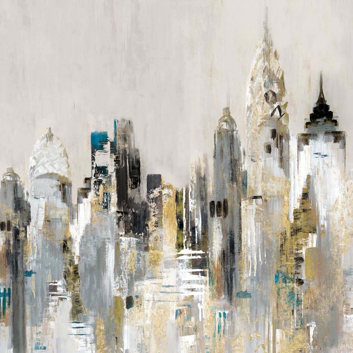 Golden Cityscape