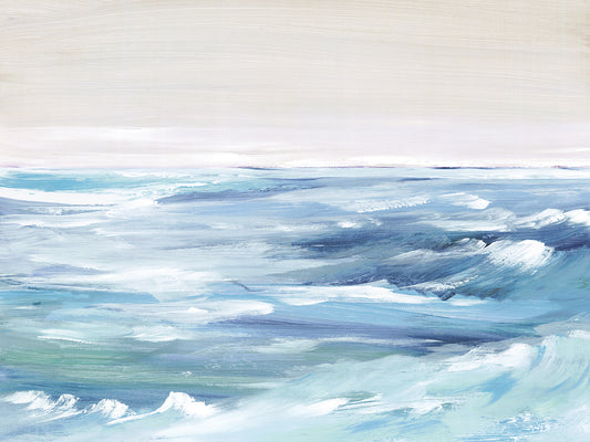 Fading Sea Canvas Print