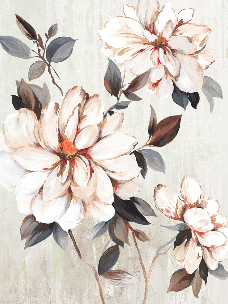 Creciendo floral Lienzo
