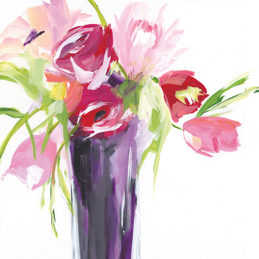 Bold Flowers I Canvas Print