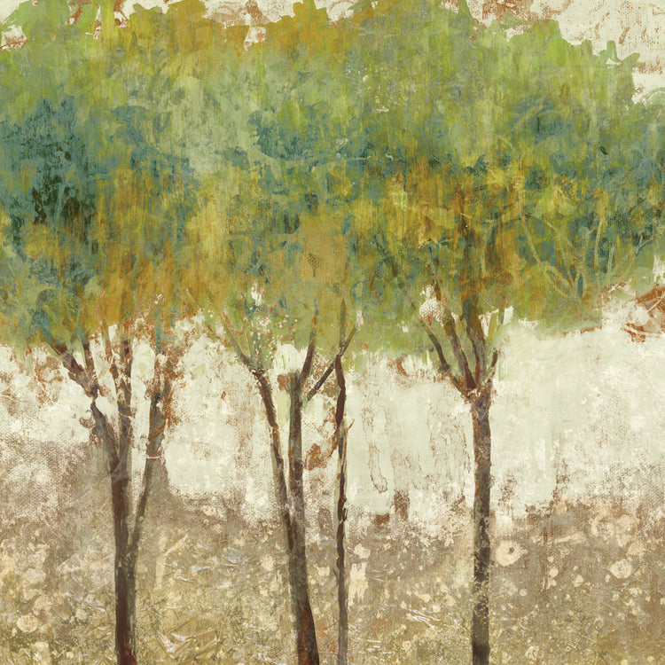 Arboles en verde Lienzo