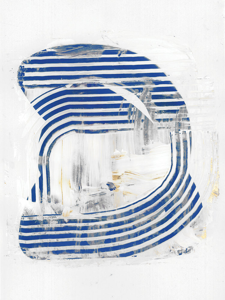 Raspaduras azules II Lienzo