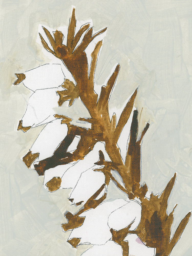 Naive Floral Silhouette II