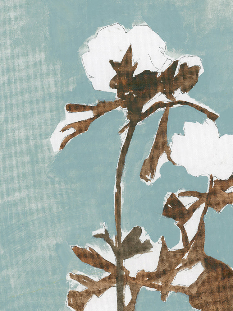 Naive Floral Silhouette III