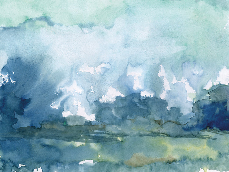 Lluvia distante Lienzo