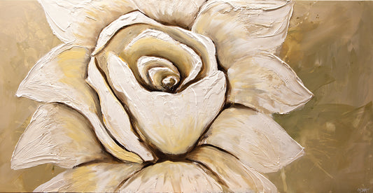 White Blossom Canvas Print