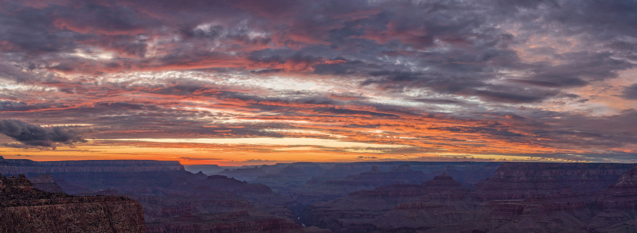 Glowing South Rim Sunset
