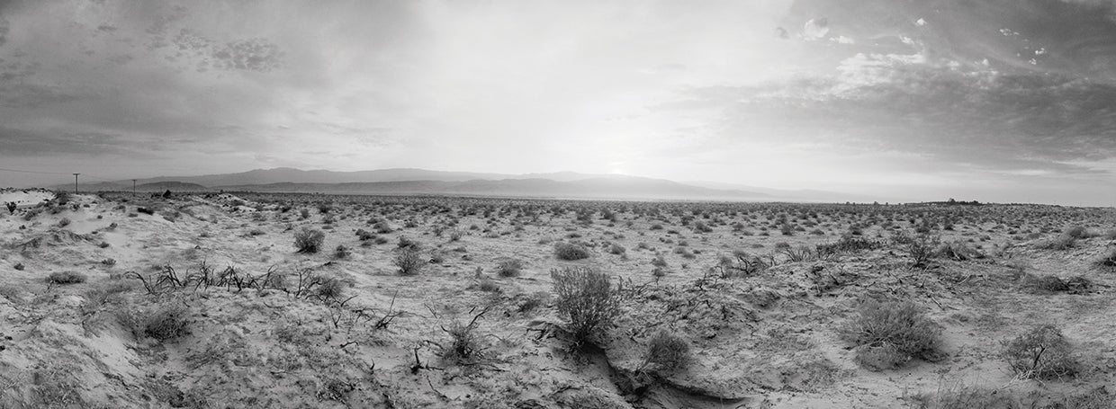 Atardecer en el desierto de Palm Springs Lienzo