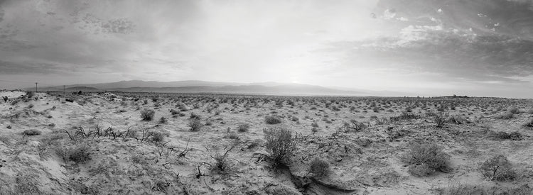 Atardecer en el desierto de Palm Springs Lienzo