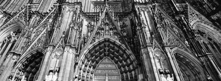 Detalle de la catedral alemana Lienzo