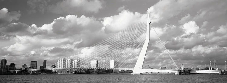 Puente moderno de Rotterdam Lienzo