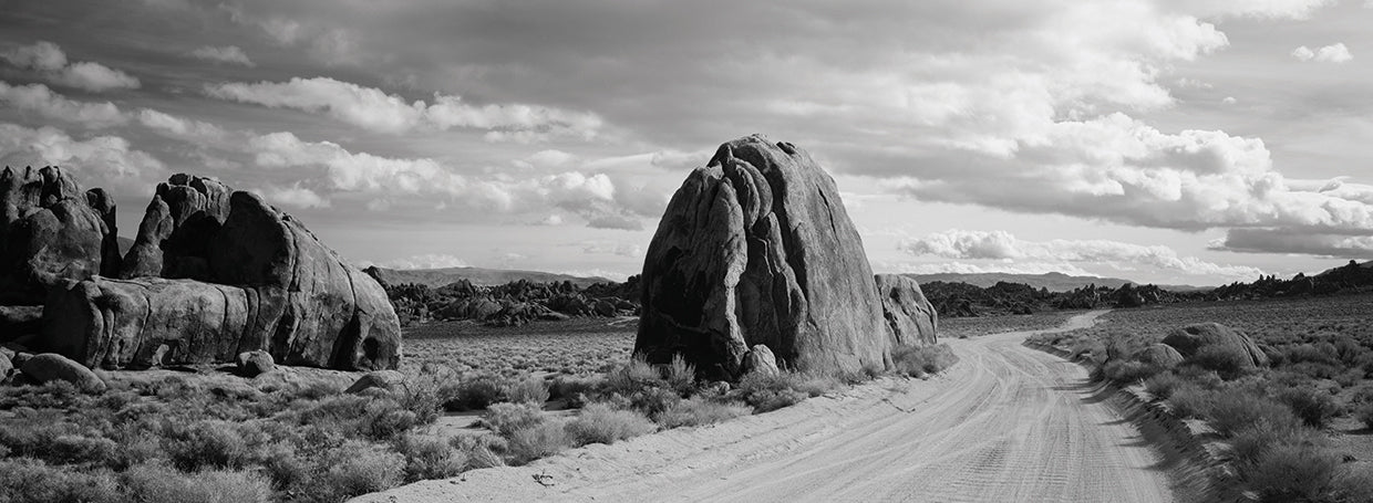 Camino del desierto de Sierras Lienzo