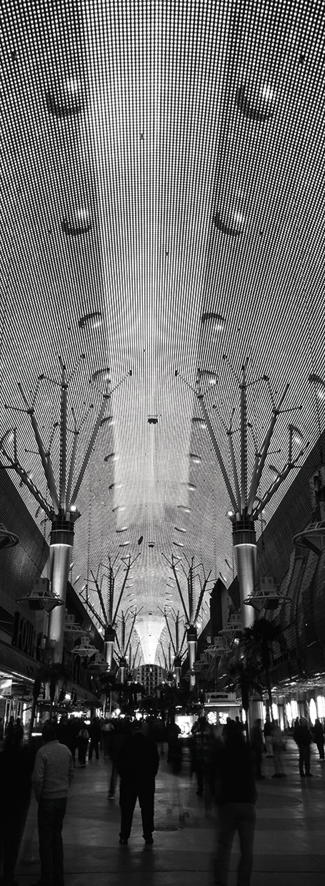 Calle Freemont Las Vegas Lienzo