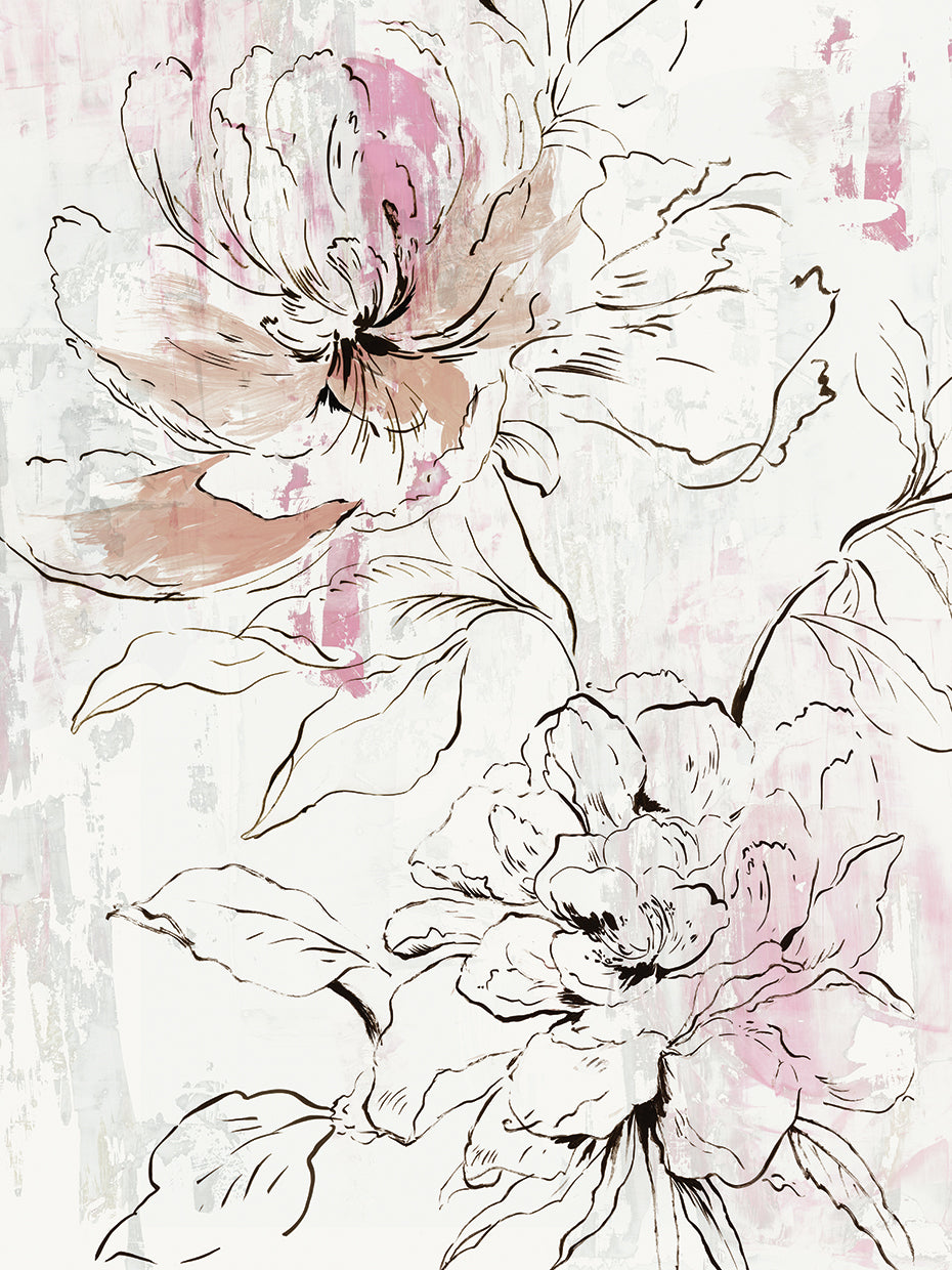 Pink Peony Blossom II