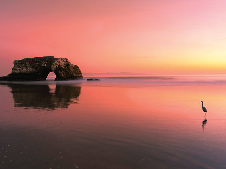 Li - Sunset at the Natural Bridge