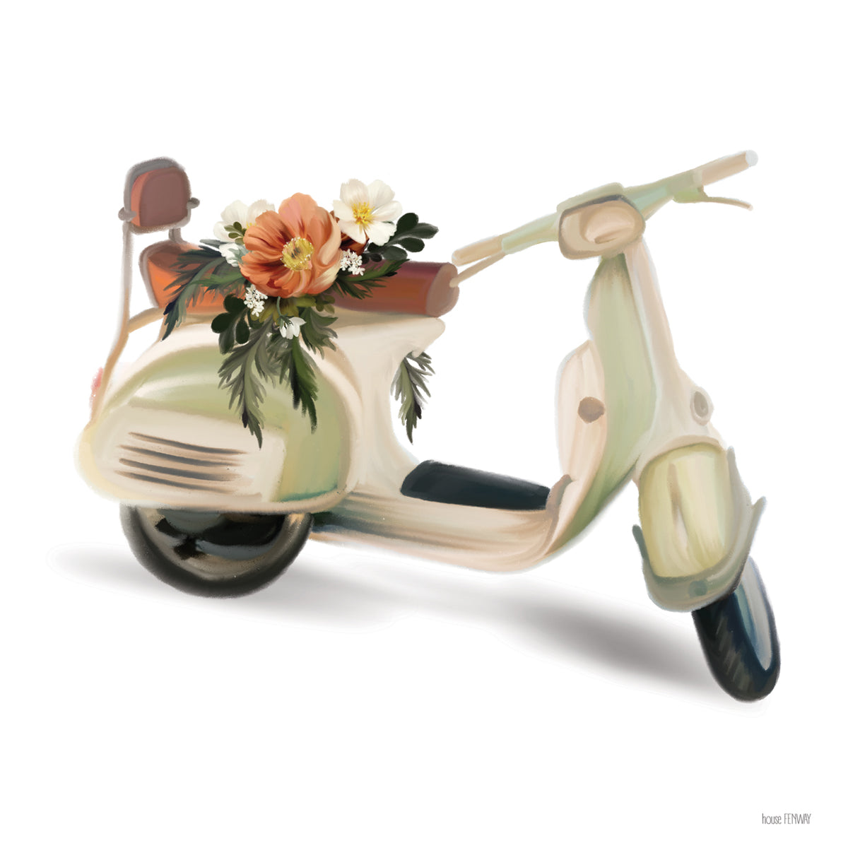 Flower Garden Scooter
