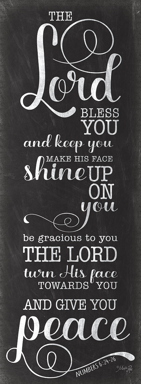 May the Lord Bless You (black)