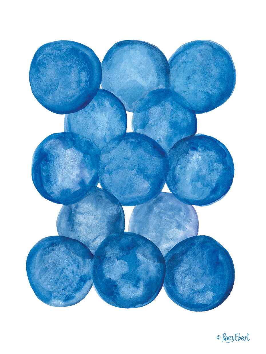 Aegean Blue Abstract III