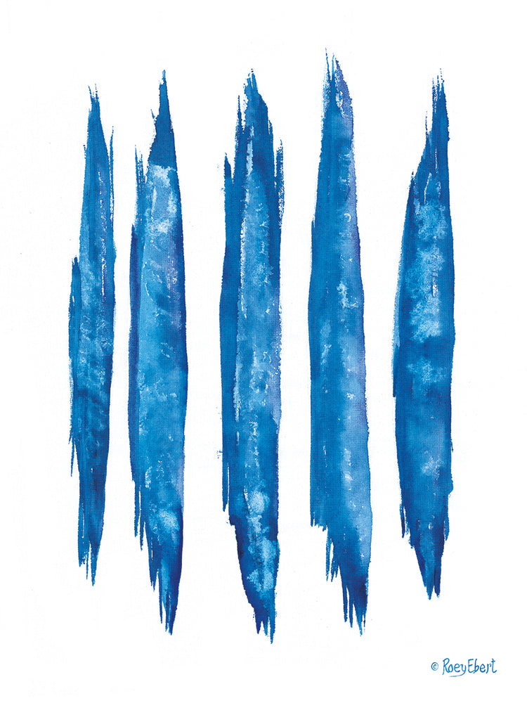 Aegean Blue Abstract V