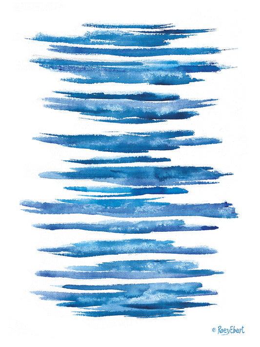 Aegean Blue Abstract VI