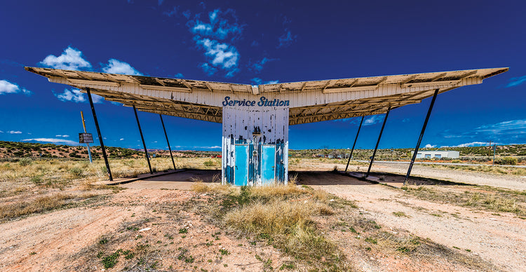 Estación occidental rústica Lienzo