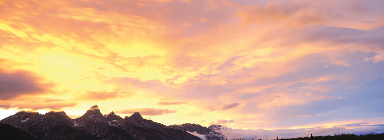 Sweeping Tetons Sunset