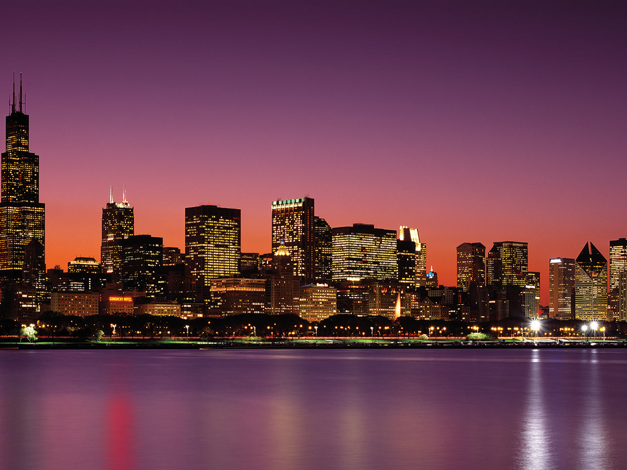 Dusky Chicago Skyline