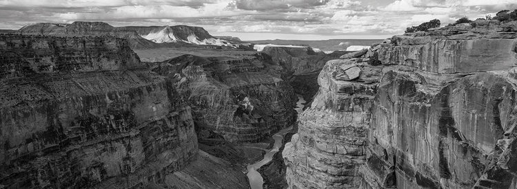 Gran Cañón BW clásico Lienzo