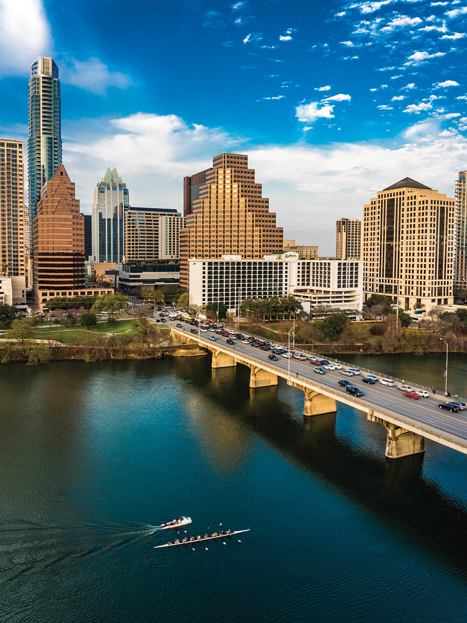 Puente de Austin Texas Lienzo