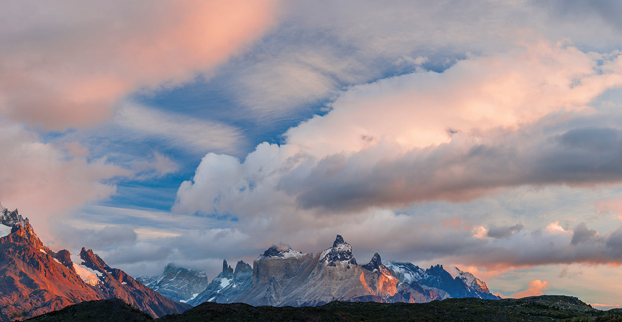 Chile Mountains Sunset