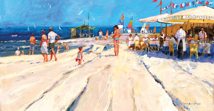 Beach Cafe at midday