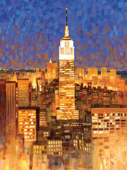 Empire State Buiklding Skyline Canvas Print