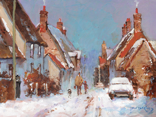 Snow in the Village - Stevington