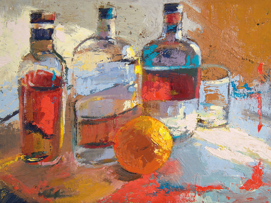 Bourbon L’Orange Canvas Print