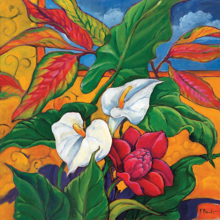 Callas y jengibre Lienzo