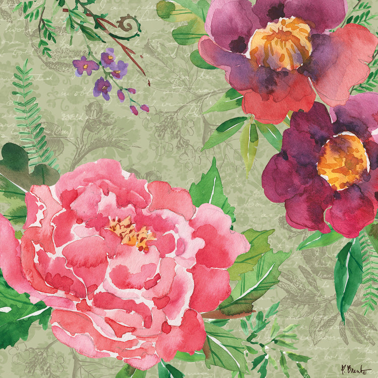 Eleanor Floral I Lienzo