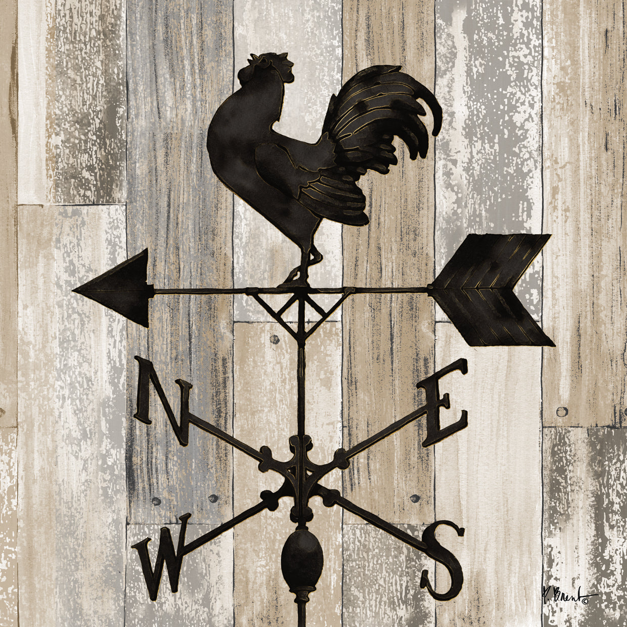 Wrought Iron Vanes II