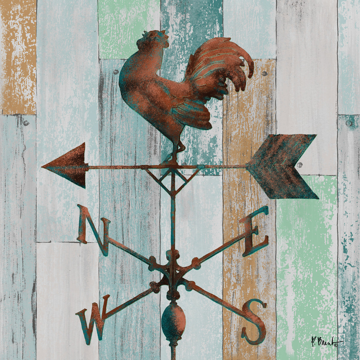 Burnished Vanes II