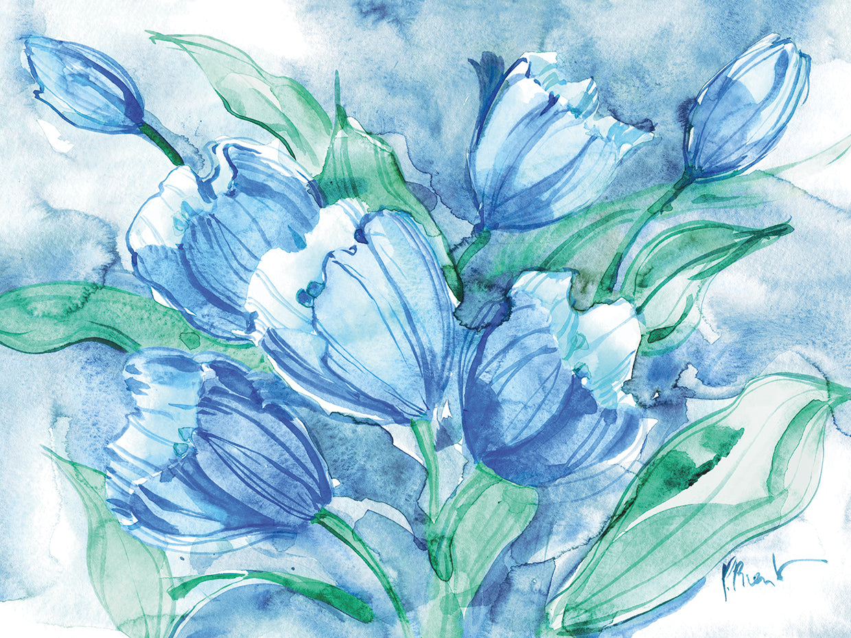 Tulipanes frescos Lienzo