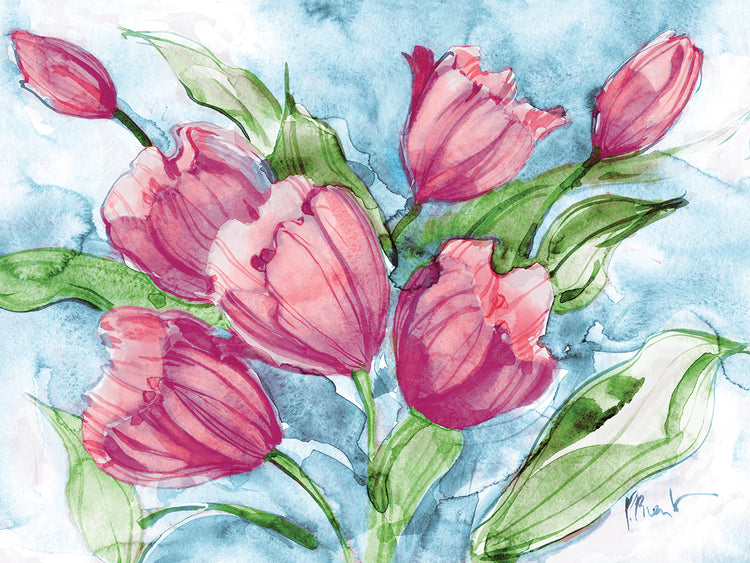 Fresh Tulips – Magenta