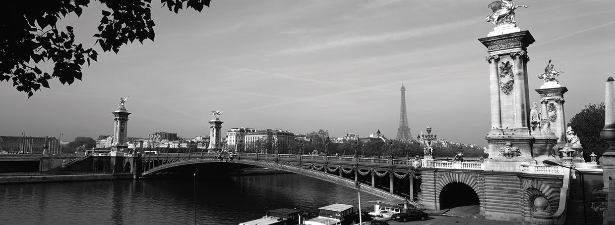 Torre Eiffel Puente de París Lienzo
