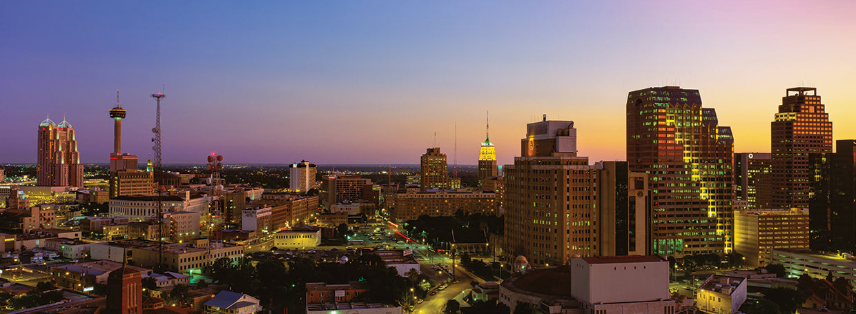 San Antonio TX Dusk
