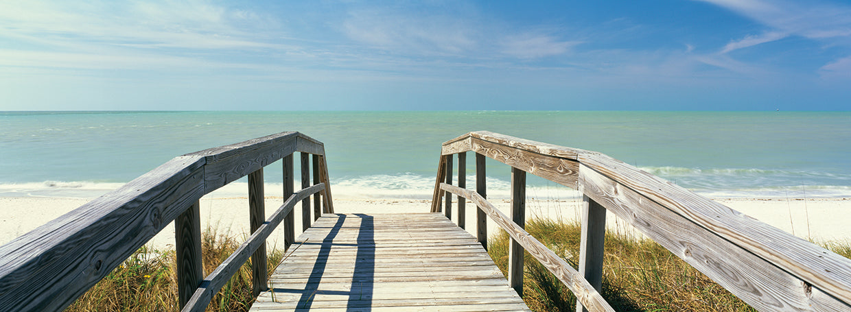 Paseo marítimo de Florida Beachy Lienzo