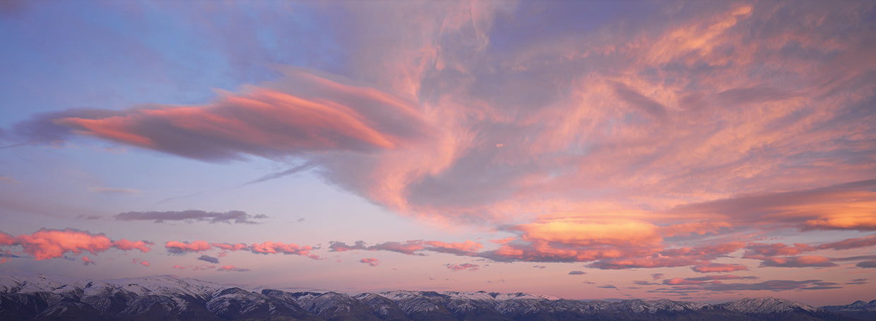 Snowcapped Cali Peaks