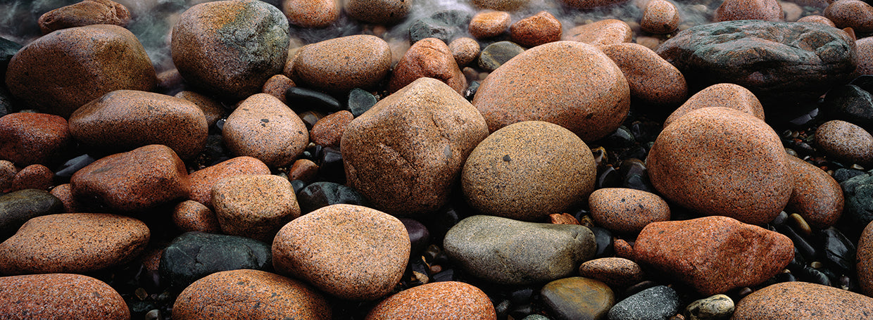 Rocas de Acadia Maine Lienzo