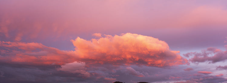 Nubes del cielo de Oregon Lienzo