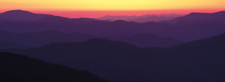 Gran amanecer ahumado Lienzo